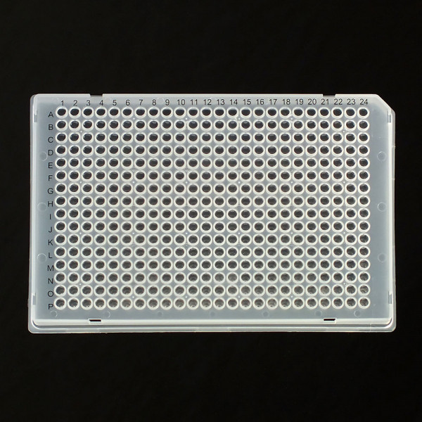 384 well PCR Plate cut corner A24