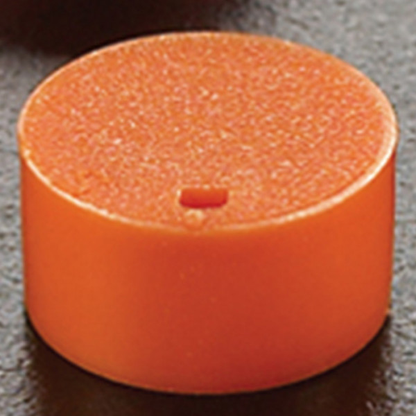 Cryogenic Vial Cap Inserts Orange