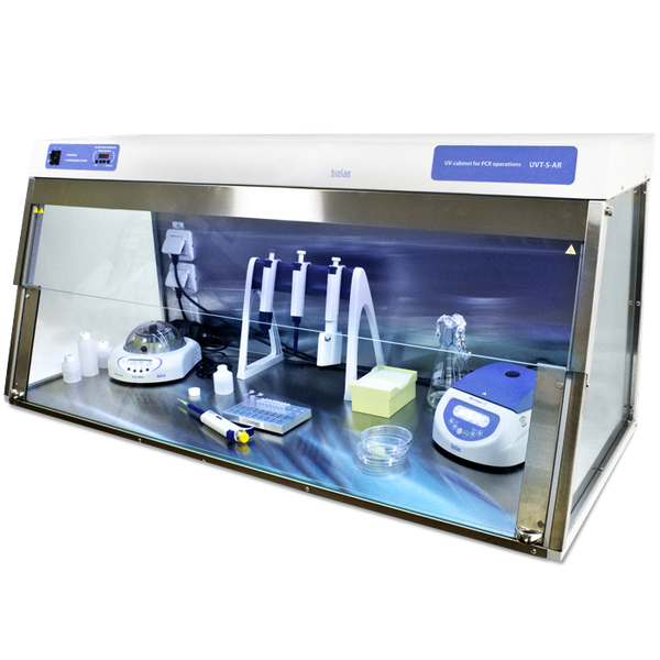 UVT-S-AR, DNA/RNA UV-Cleaner Box with built-in sockets