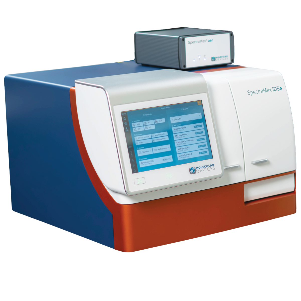 MD-IMG-SpectraMax iD5e quarter angle with Aer gas mixer.png