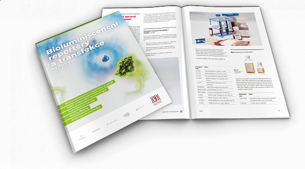 Nová publikace od East Portu- Bioluminisceční reportéry a transfekce