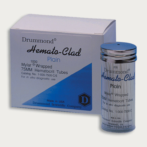 75mm Hematocrit Tubes, Plain