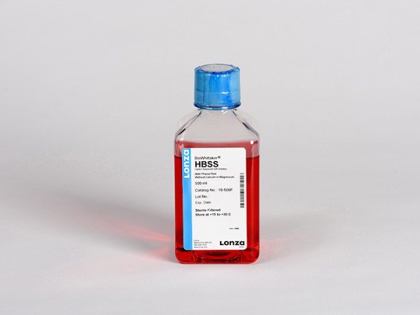 Hanks' BSS, with Phenol Red, 500 ml