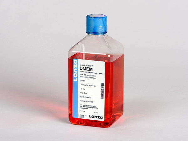 DMEM 4.5 g/L Glucose w/o L-Gln, 500 ml