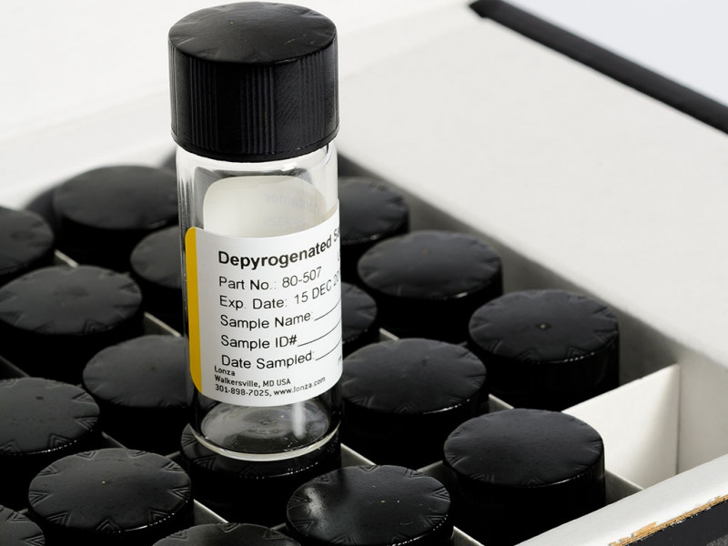 SAMPLE VIAL, DEPYROGENATED