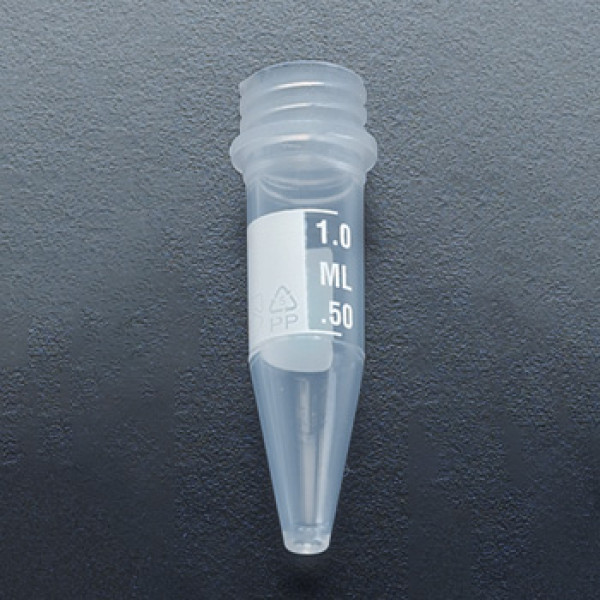 1.5ml APEX Plus, White Label, Microcentrifuge tube, Conical without cap