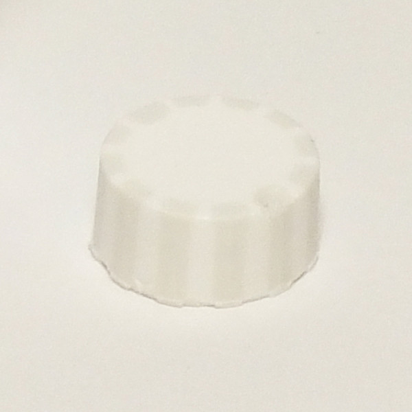 SafeGrip Screw Cap, White, Non-sterile