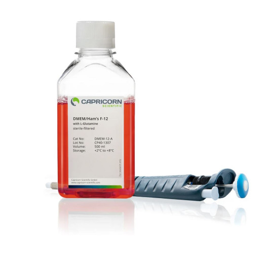 DMEM/Ham’s F-12, with L-Glutamine, with 15 mM HEPES