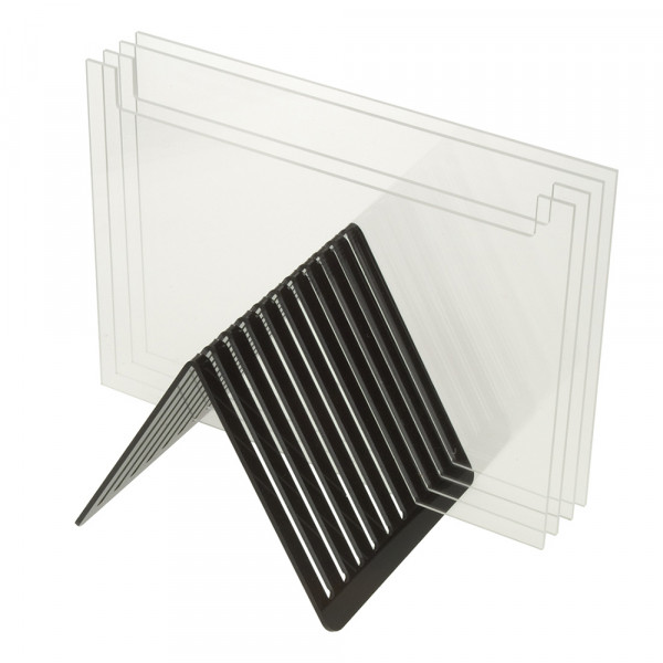 Clarit-E Small glass plate rack