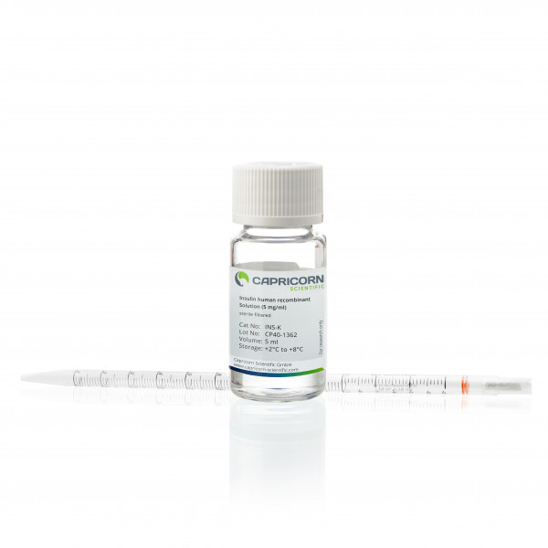 Insulin human recombinant Solution (5 mg/ml)