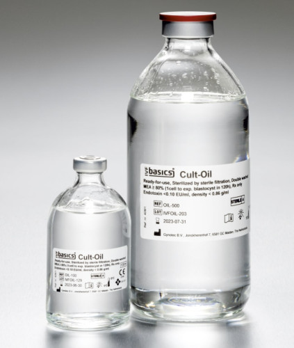 IVF Basics® Cult-Oil skleněná lahev