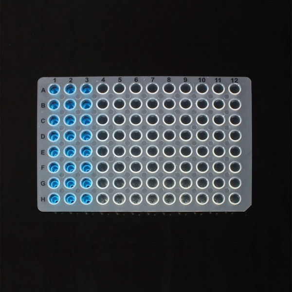 96 Well unskirted Low Profile PCR Plate