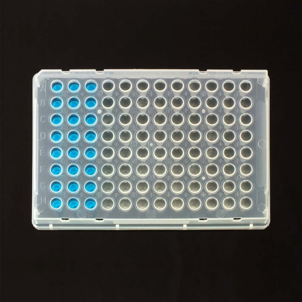 96 Well Skirted PCR Plate Natural