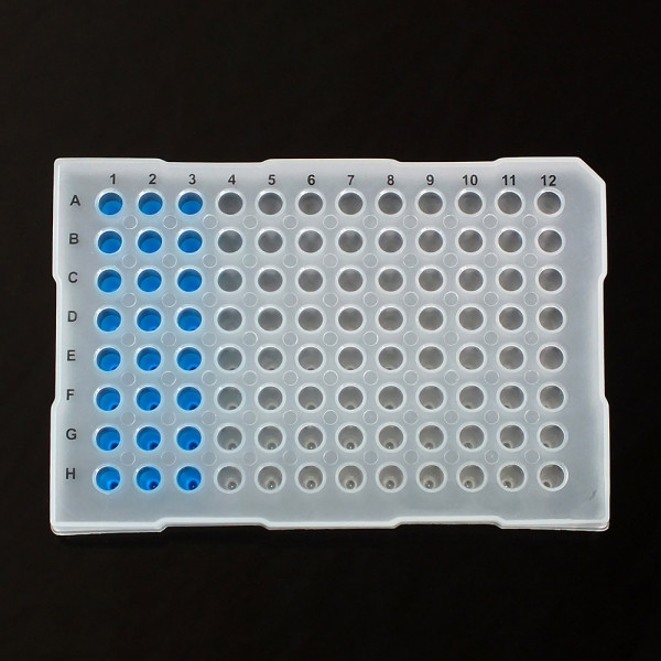 96 Well Semi Skirted PCR Plate