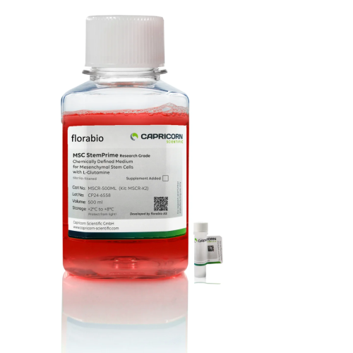 MSC StemPrime Kit Research Gradefor Cultivation of Mesenchymal Stem Cells 1 x Chemically Defined Medium1 x Recombinant Growth Factor Supplement