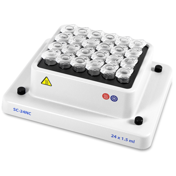 SC-24NC, Block for 24 x 1,5 ml microtubes