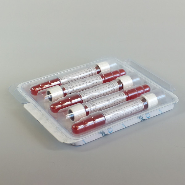 Mailer 5x Vacuum Blood Tubes