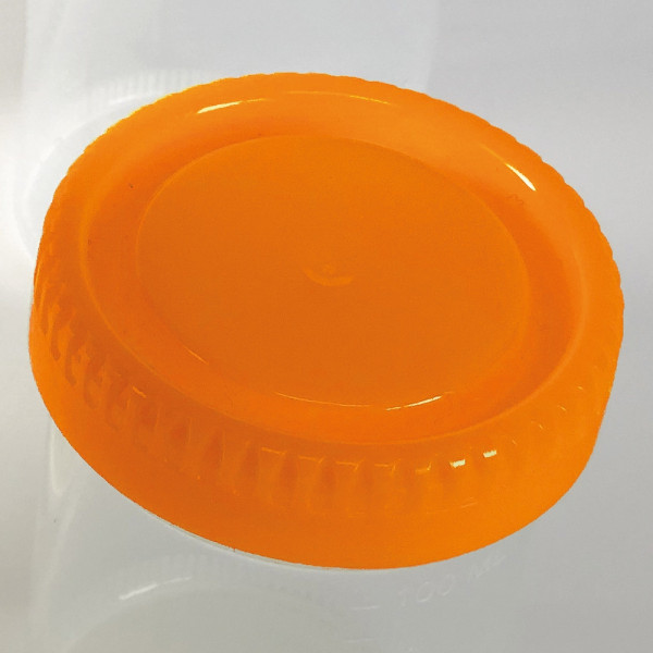 SampleTite™ Prime Cap 120ml Orange NS