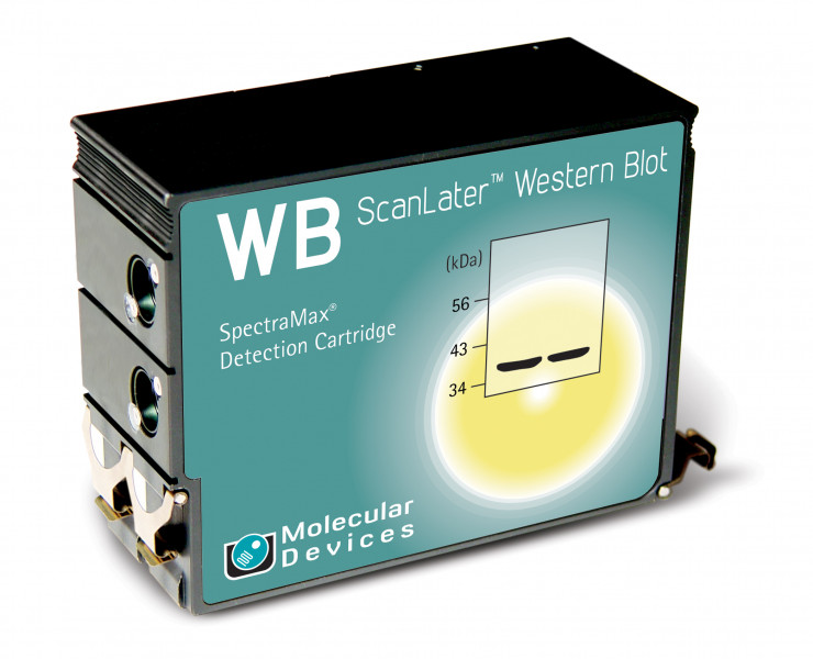 The ScanLater WesternBlot cartridge option