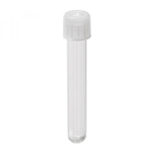 Test Tube, PS, S, w/cap, non-grad, 5mL