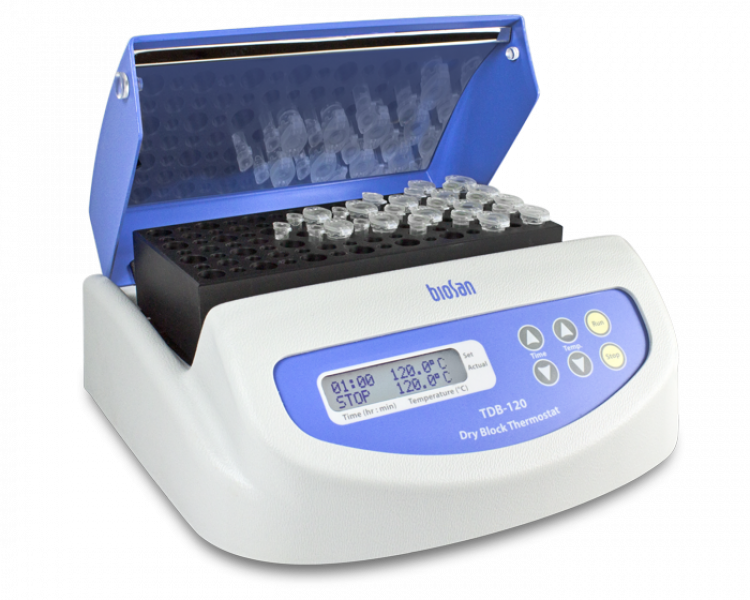 TDB-120, Dry-block Thermostat with block A-53