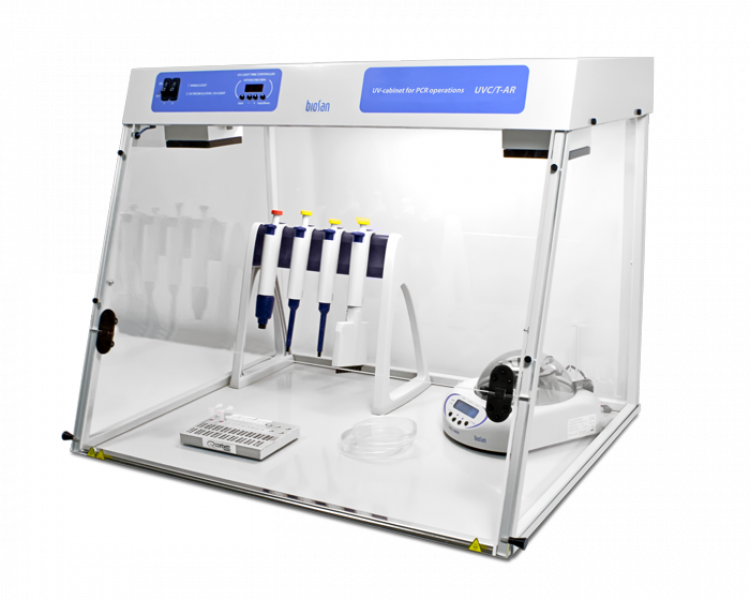 UVC/T-AR, DNA/RNA UV-Cleaner Box with inlet