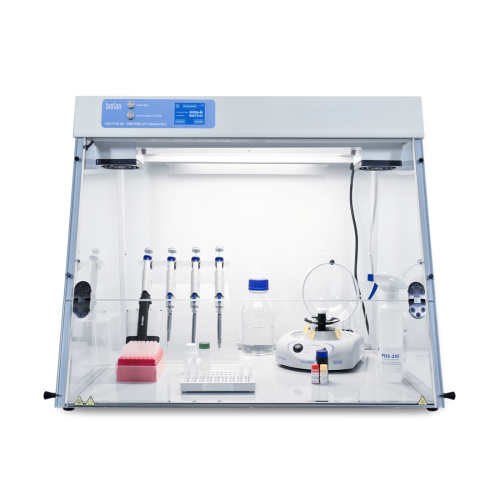 UVC/T-AR, DNA/RNA UV-Cleaner Box with TOUCHSCREEN, with inlet