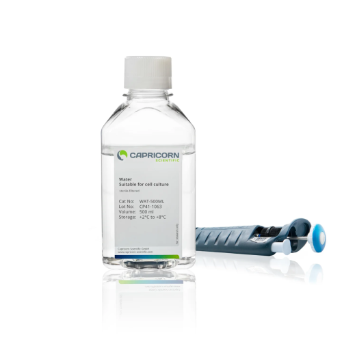 Water, suitable for cell culture, sterile-filtered